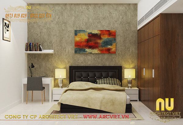 Phòng ngủ con trai trong mẫu nhà đẹp 3 tầng 5x12m mẫu nhà đẹp 3 tầng 5x12m