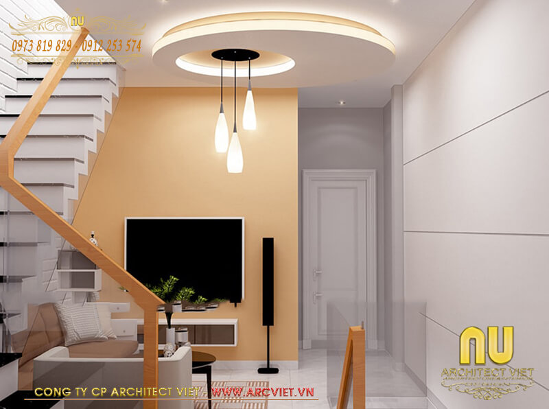 Thiết kế nội thất tạo điểm nhấn trong mẫu nhà mặt phố kinh doanh nhà mặt phố kinh doanh