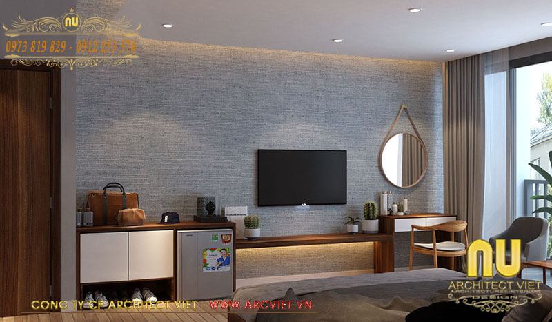 Nội thất phòng ngủ trong mẫu nhà phố mặt tiền 10m kinh doanh nhà phố mặt tiền 10m kinh doanh