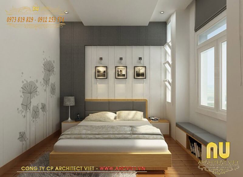Không gian riêng tư thoải mái trong thiết kế nhà lệch tầng 7x10m thiết kế nhà lệch tầng 7x10m