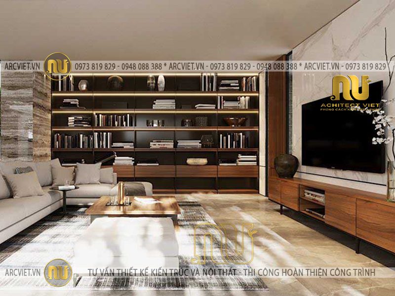 Nội thất phòng bếp trong biệt thự 2 tầng hiện đại 12x15m biệt thự 2 tầng hiện đại 12x15m