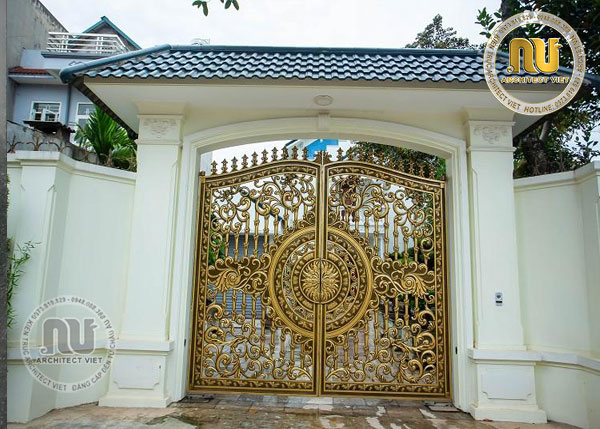 kích thước cửa cổng đẹp