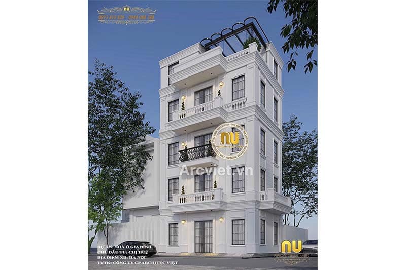 thiết kế chung cư mini 100m2
