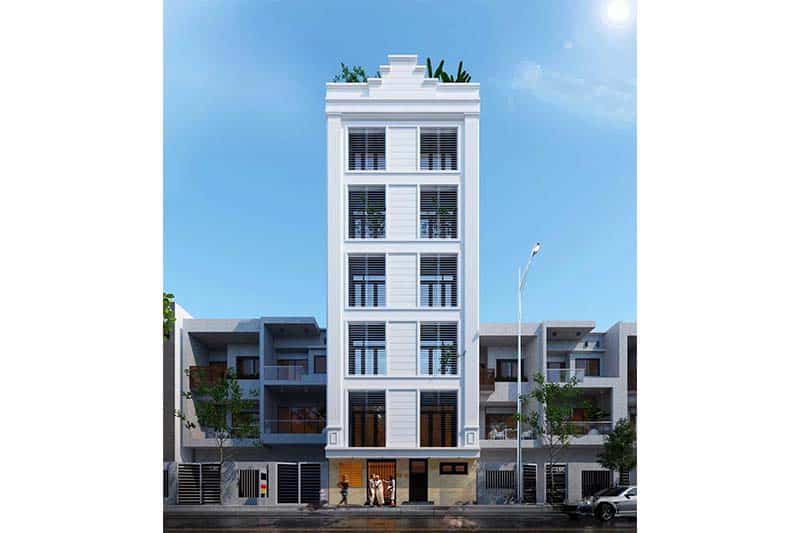 thiết kế chung cư mini 100m2