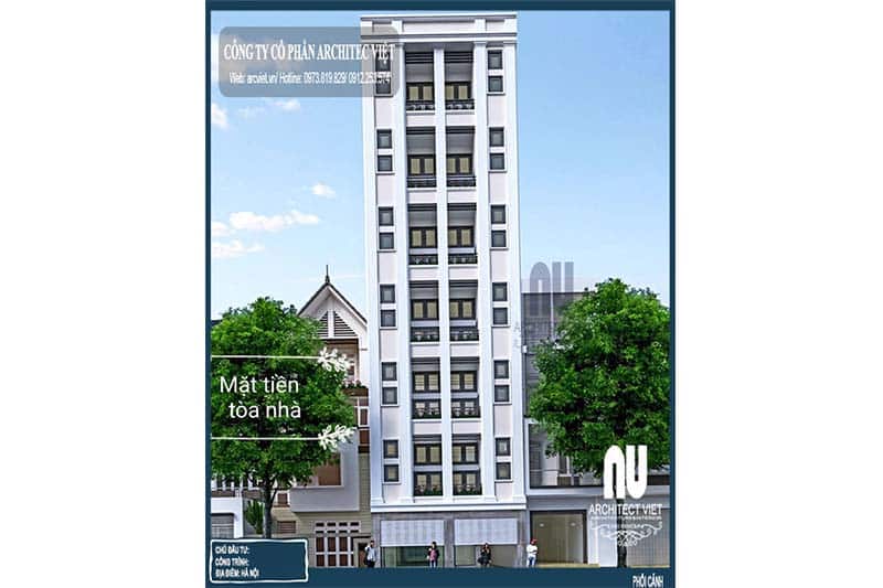 thiết kế chung cư mini 100m2