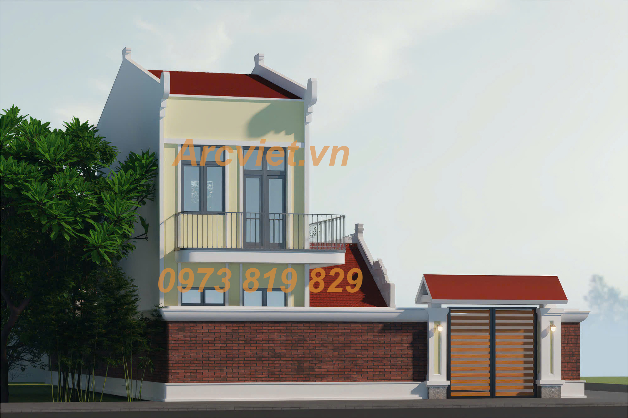 Thiết kế nhà thờ kết hợp nhà ở