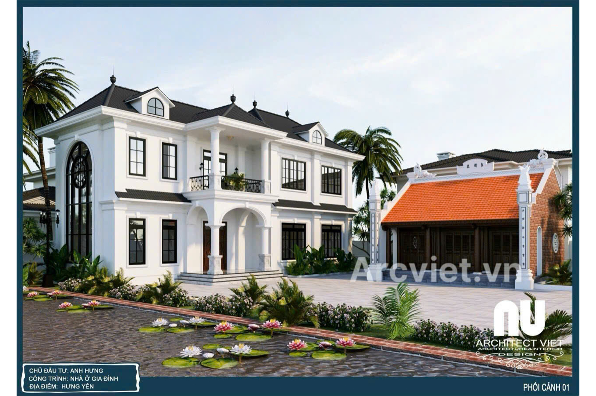 Thiết kế nhà thờ kết hợp nhà ở