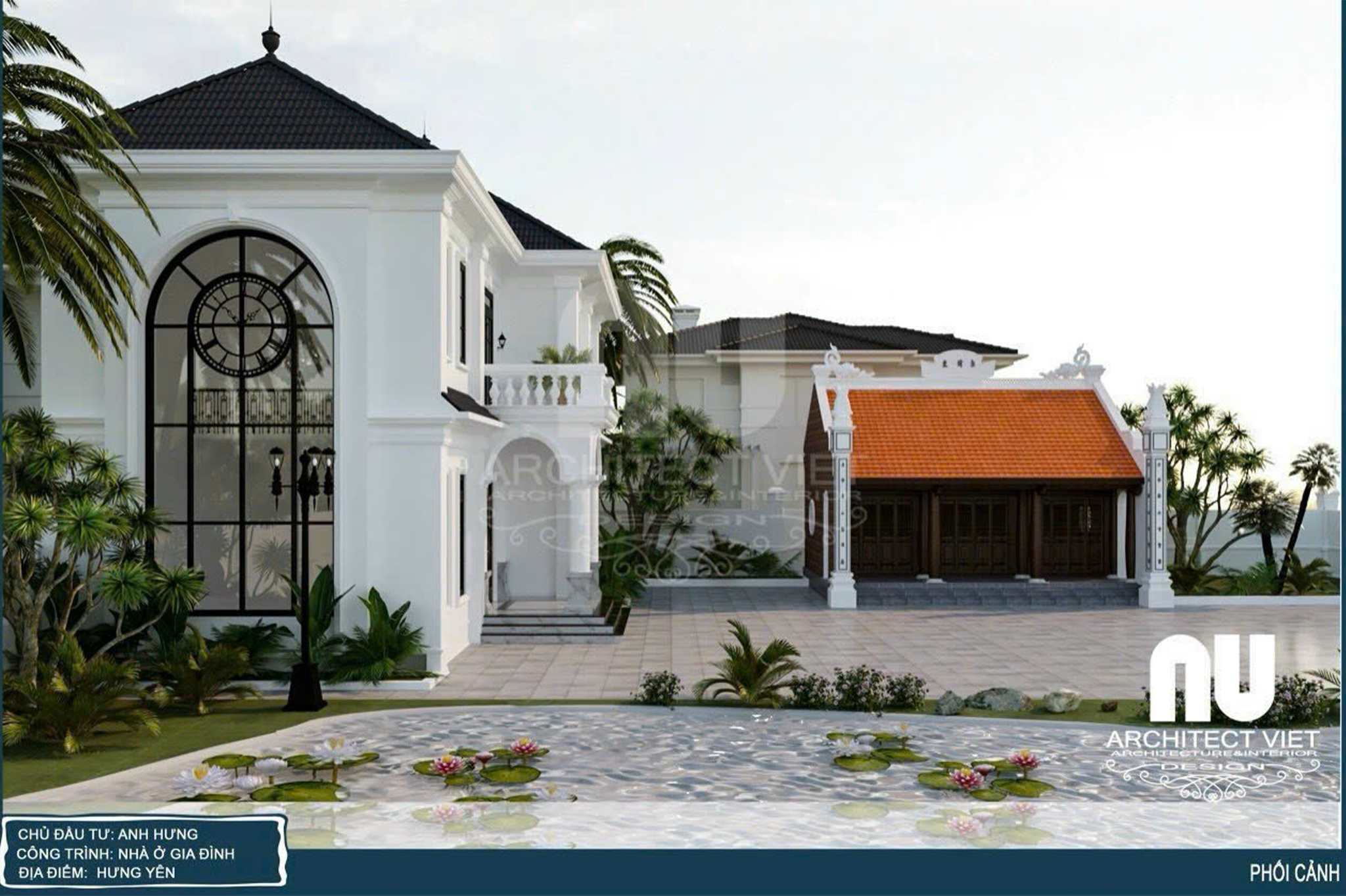 Thiết kế nhà thờ kết hợp nhà ở