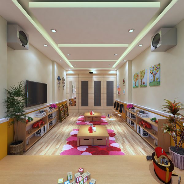 Thiết kế nội thất trường mầm non