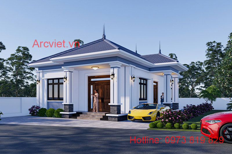 Mẫu biệt thự nhà vườn đẹp