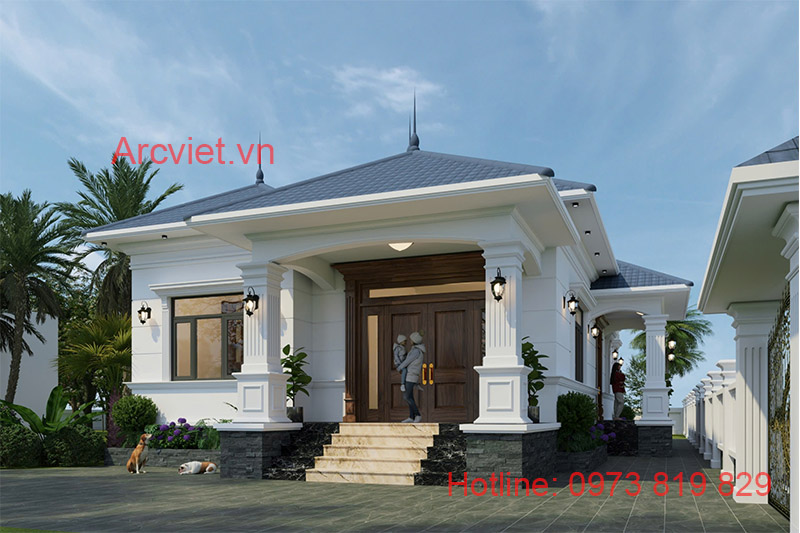Mẫu biệt thự nhà vườn đẹp