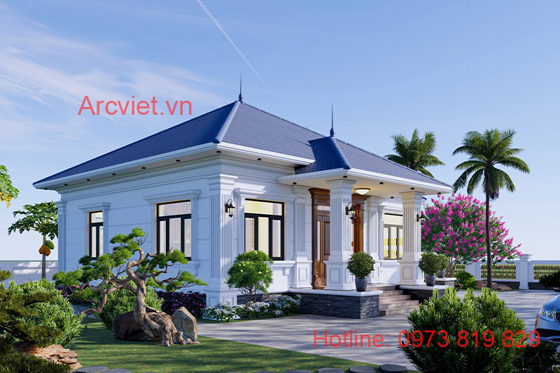 Mẫu biệt thự nhà vườn đẹp