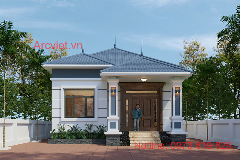 Mẫu biệt thự nhà vườn đẹp