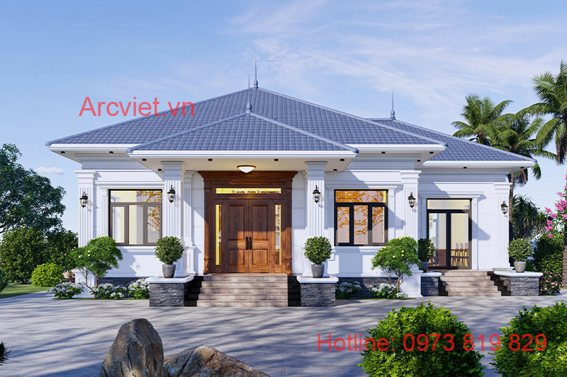 Mẫu biệt thự nhà vườn đẹp