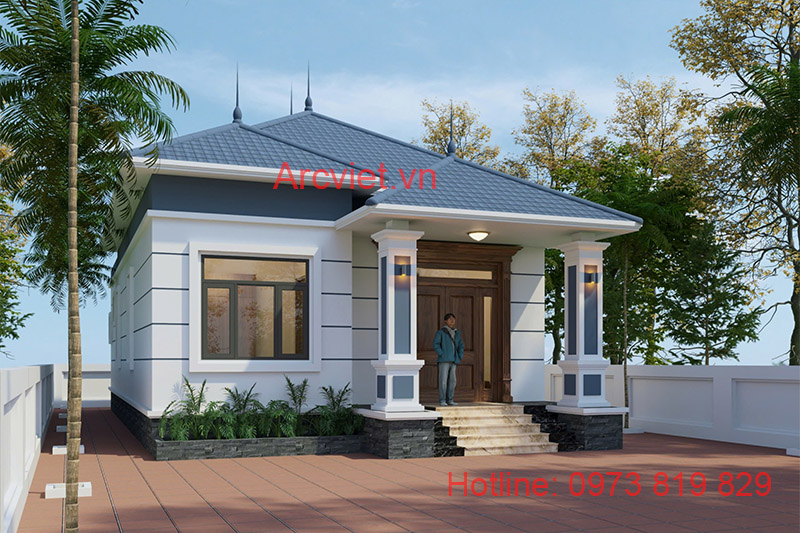 Mẫu biệt thự nhà vườn đẹp