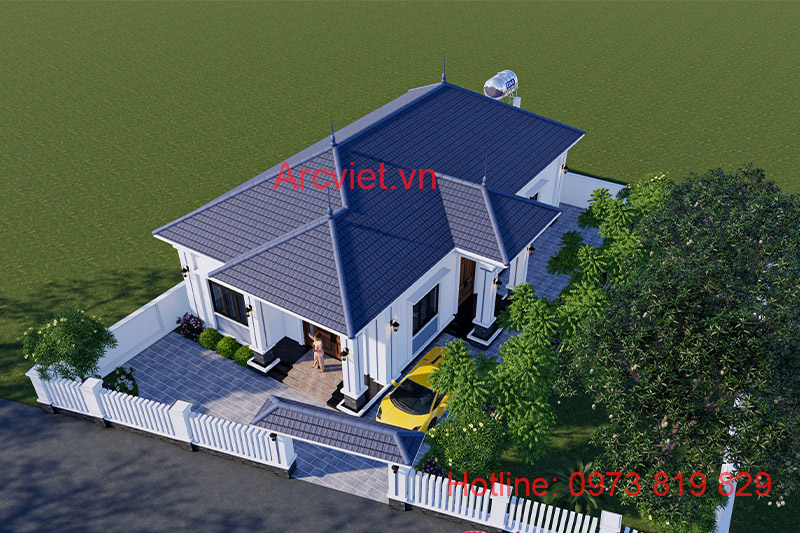Mẫu biệt thự nhà vườn đẹp