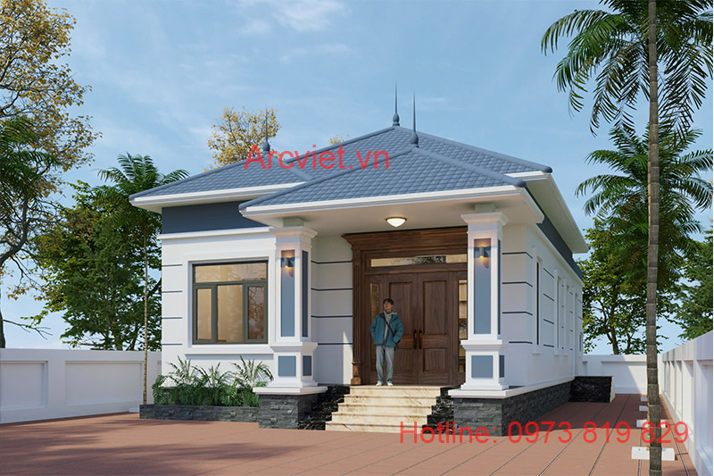 Mẫu biệt thự nhà vườn đẹp