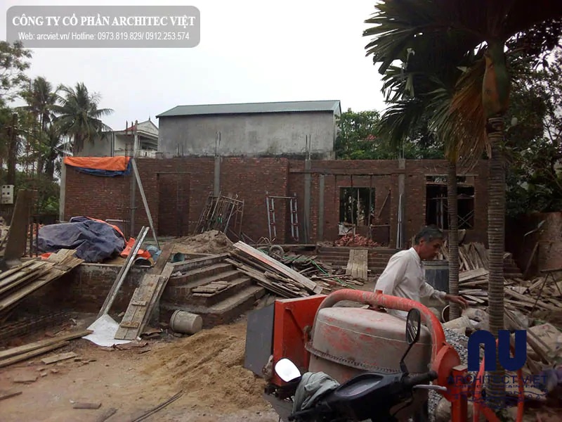 Nhà thờ bê tông giả gỗ