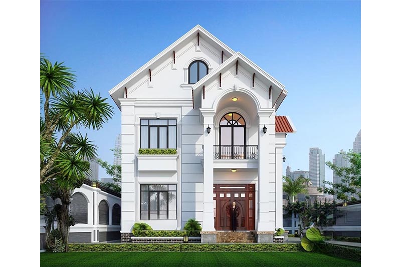 Nhà mái thái 2 tầng