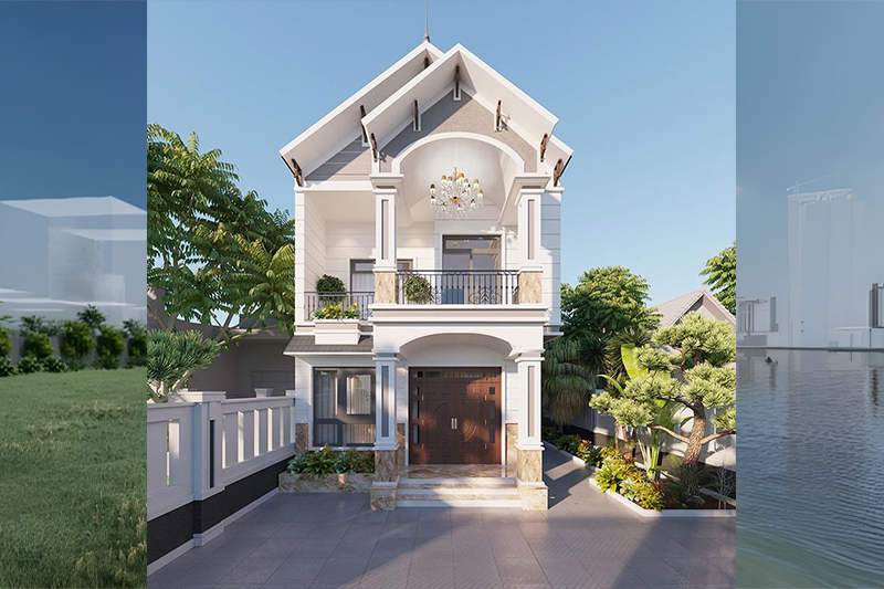 Bản Vẽ Thiết Kế Nhà 2 Tầng