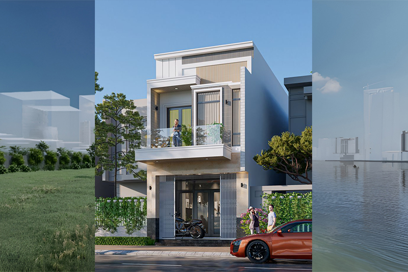 Bản Vẽ Thiết Kế Nhà 2 Tầng