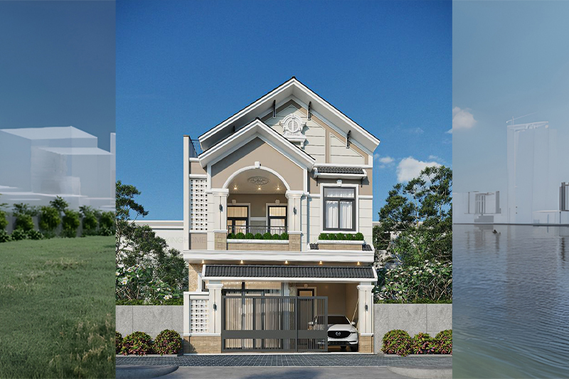 Bản Vẽ Thiết Kế Nhà 2 Tầng