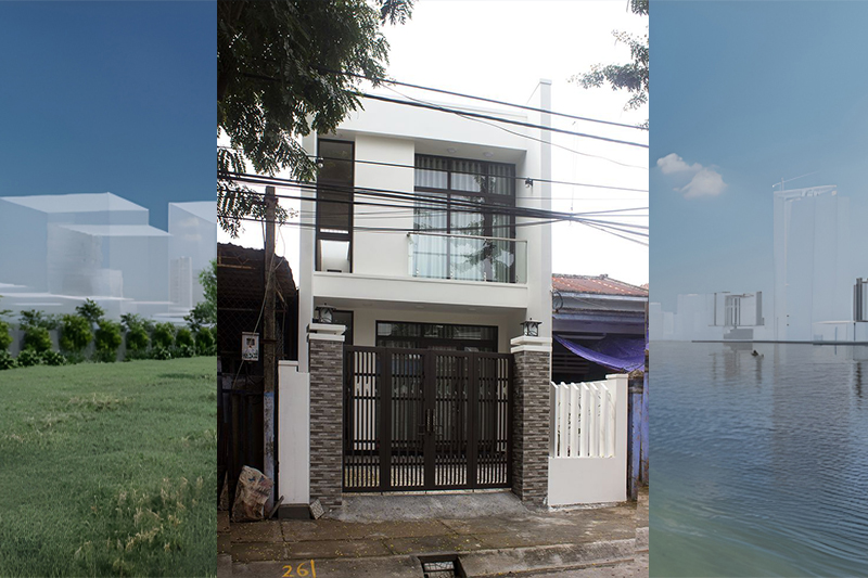 Mẫu nhà 2 tầng 6x14m đẹp
