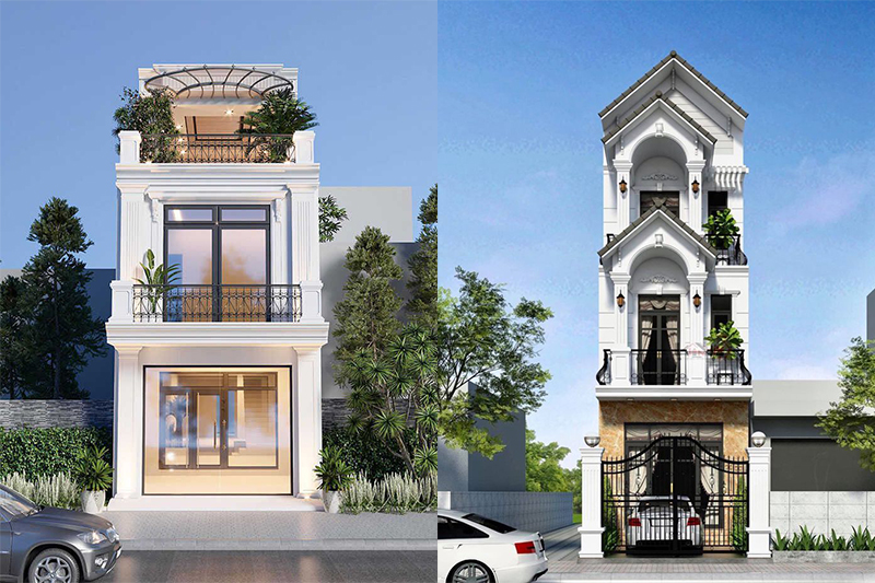 Mẫu thiết kế mẫu nhà 3.5 x15m đẹp