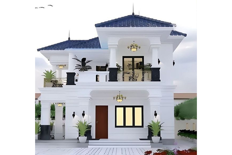 Nhà 2 tầng 5 phòng ngủ 200m2 Nhà 2 tầng 5 phòng ngủ 200m2