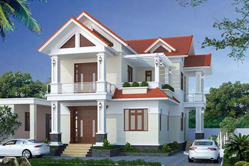 Mẫu nhà ngang 11m dài 10m đẹp