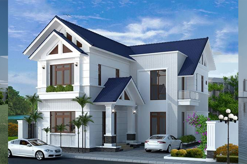 Mẫu nhà ngang 11m dài 10m đẹp