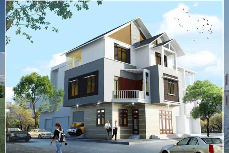 Thiết kế nhà dài 16m rộng 7m đẹp