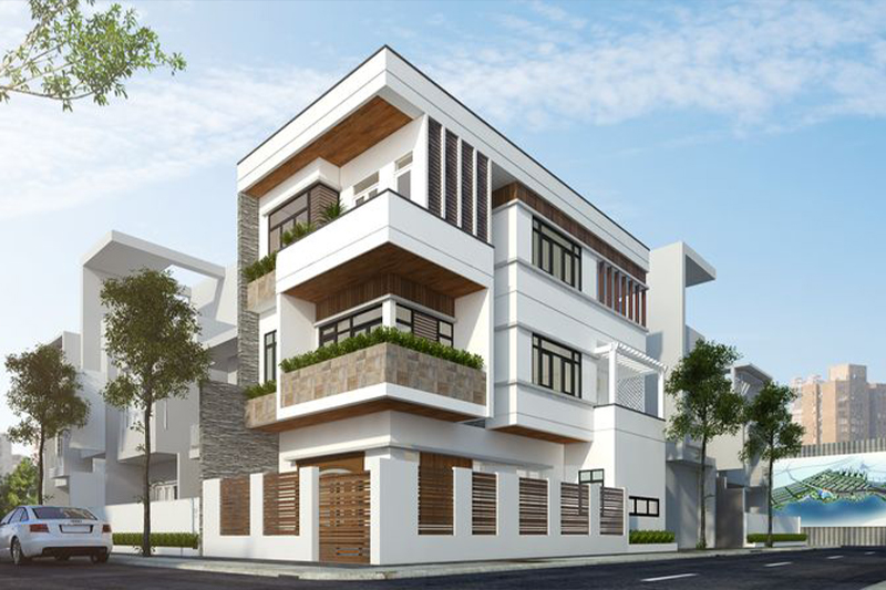 Thiết kế nhà dài 16m rộng 7m đẹp
