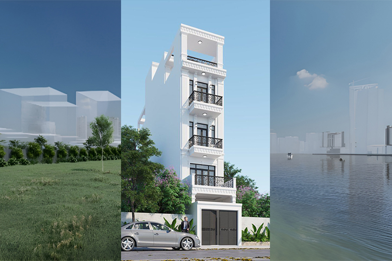Thiết kế nhà nhỏ 3mx12m