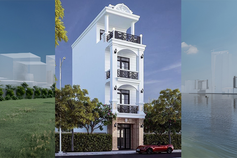 Thiết kế nhà nhỏ 3mx12m