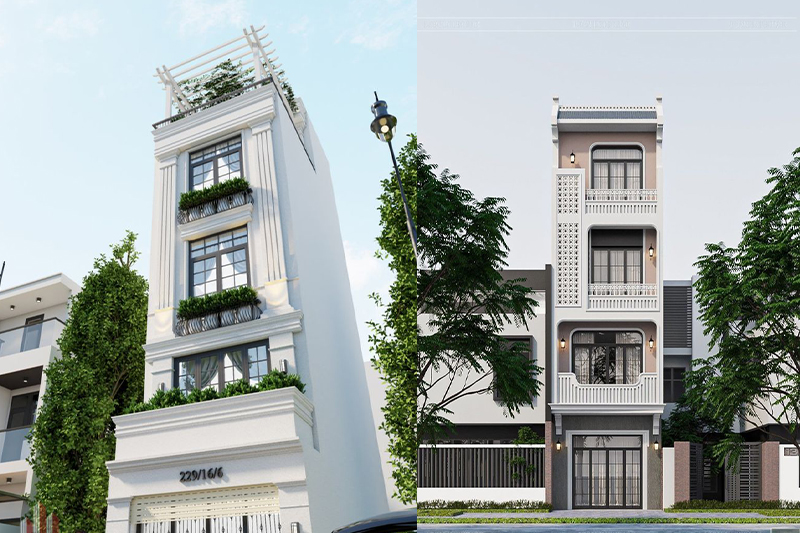 Mẫu thiết kế nhà nhỏ 3×6 đẹp