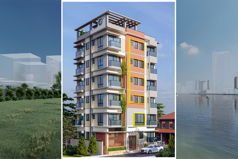 Thiết kế nhà vừa ở vừa cho thuê kinh doanh