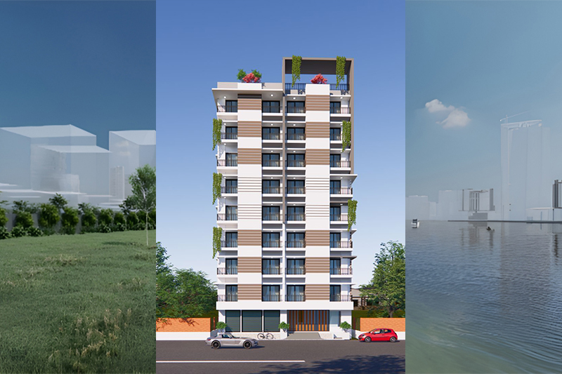Thiết kế nhà vừa ở vừa cho thuê kinh doanh