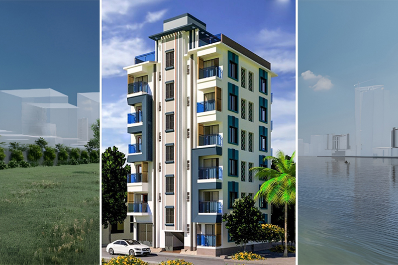 Thiết kế nhà vừa ở vừa cho thuê kinh doanh