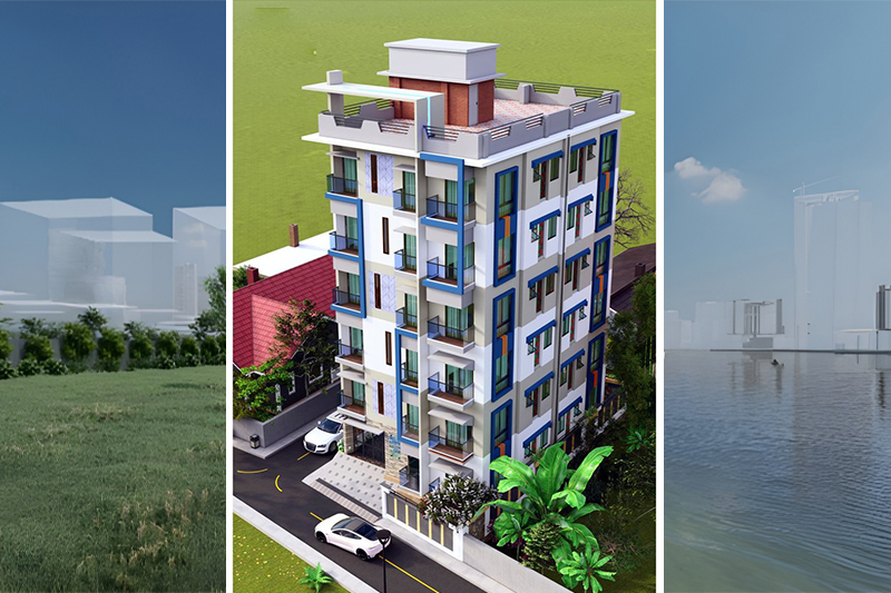 Thiết kế nhà vừa ở vừa cho thuê kinh doanh