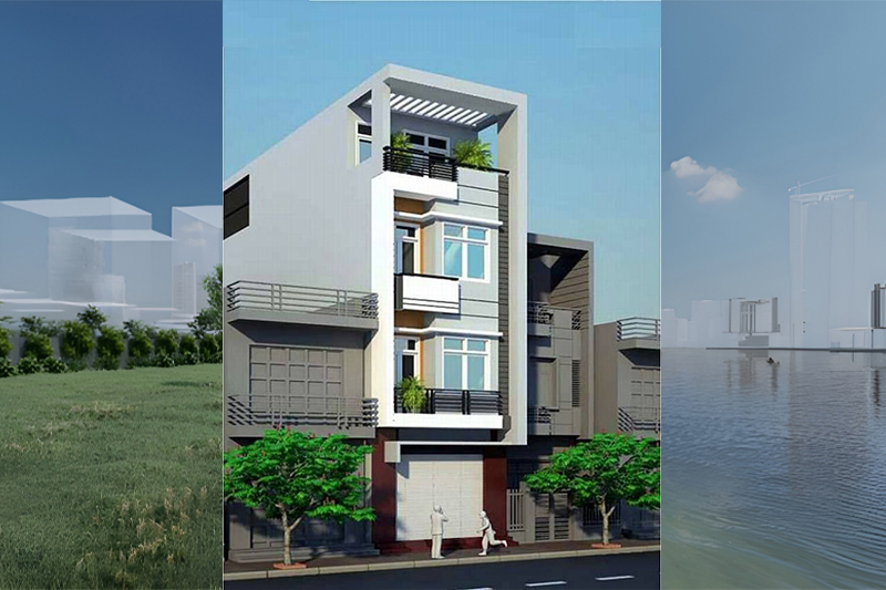 Thiết kế nhà ống 6x16m đẹp