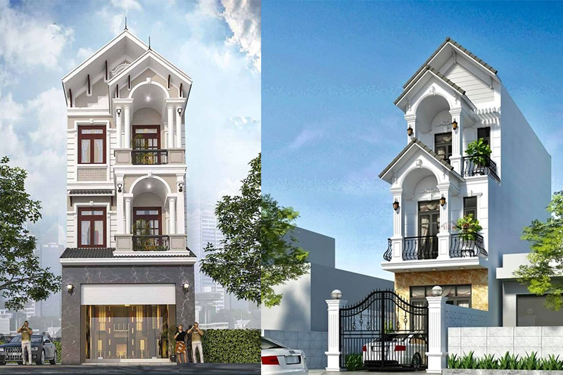 Mẫu nhà đẹp diện tích 6×17m đẹp