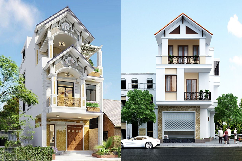 Mẫu nhà đẹp diện tích 6×17m đẹp