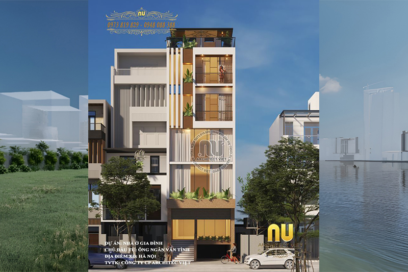 Mẫu thiết kế tòa nhà văn phòng