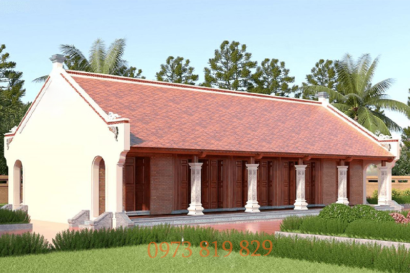 Mẫu thiết kế nhà thờ họ đẹp