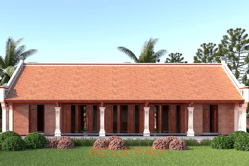 Mẫu thiết kế nhà thờ họ đẹp