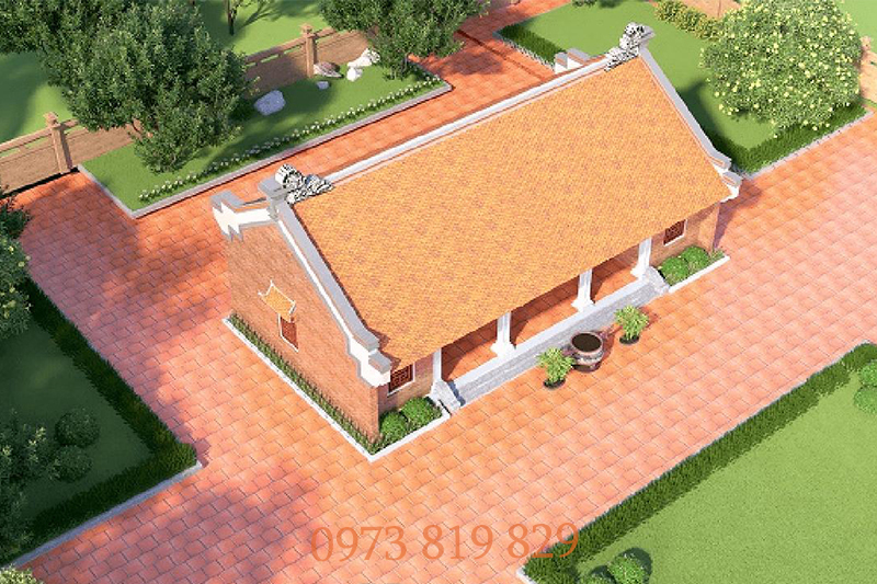 Mẫu thiết kế nhà thờ họ đẹp