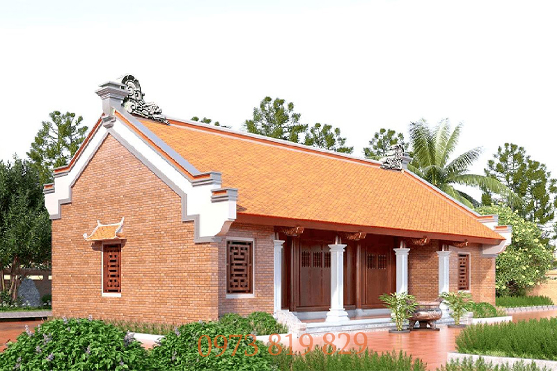 Mẫu thiết kế nhà thờ họ đẹp