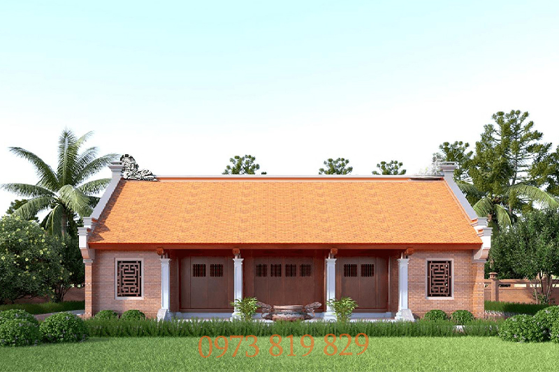 Mẫu thiết kế nhà thờ họ đẹp