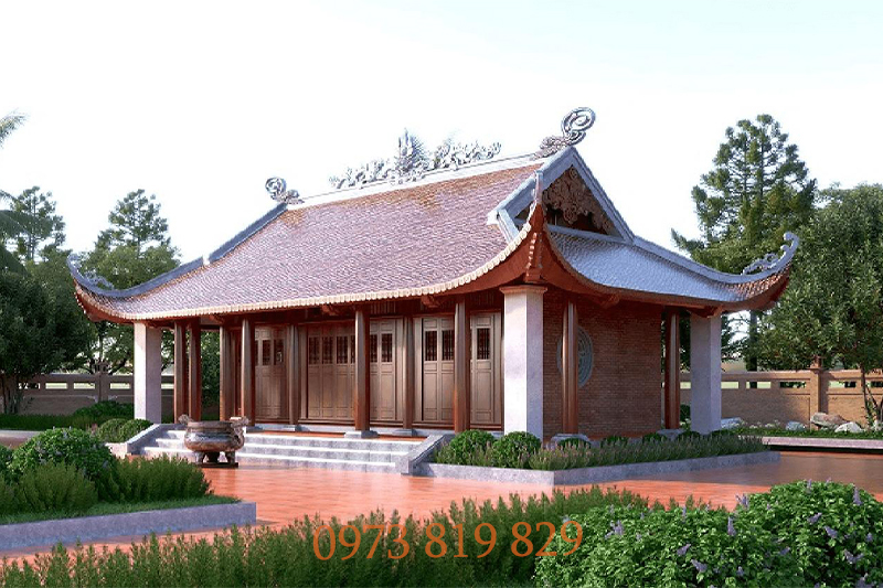 Mẫu thiết kế nhà thờ họ đẹp